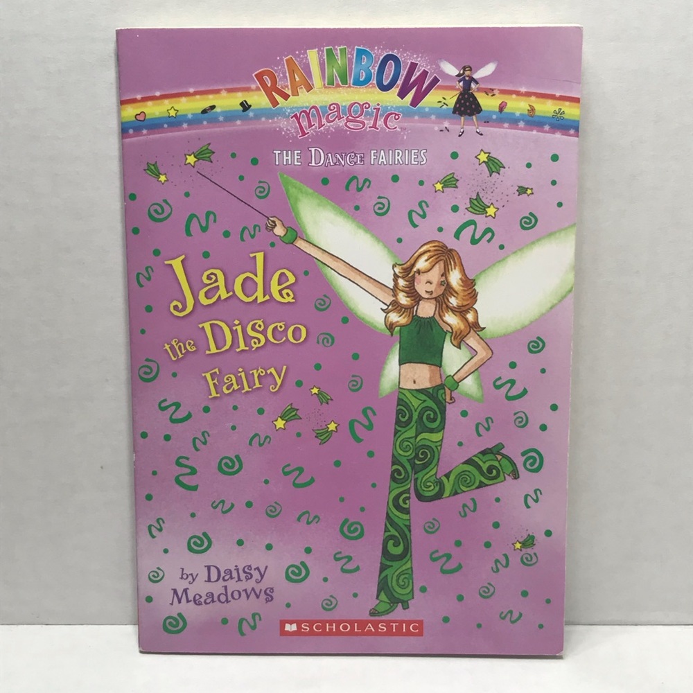 💛$2💛 Jade the Disco Fairy - Rainbow Magic the dance fairies Daisy Meadows